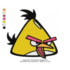 Angry Birds 10 Embroidery Designs